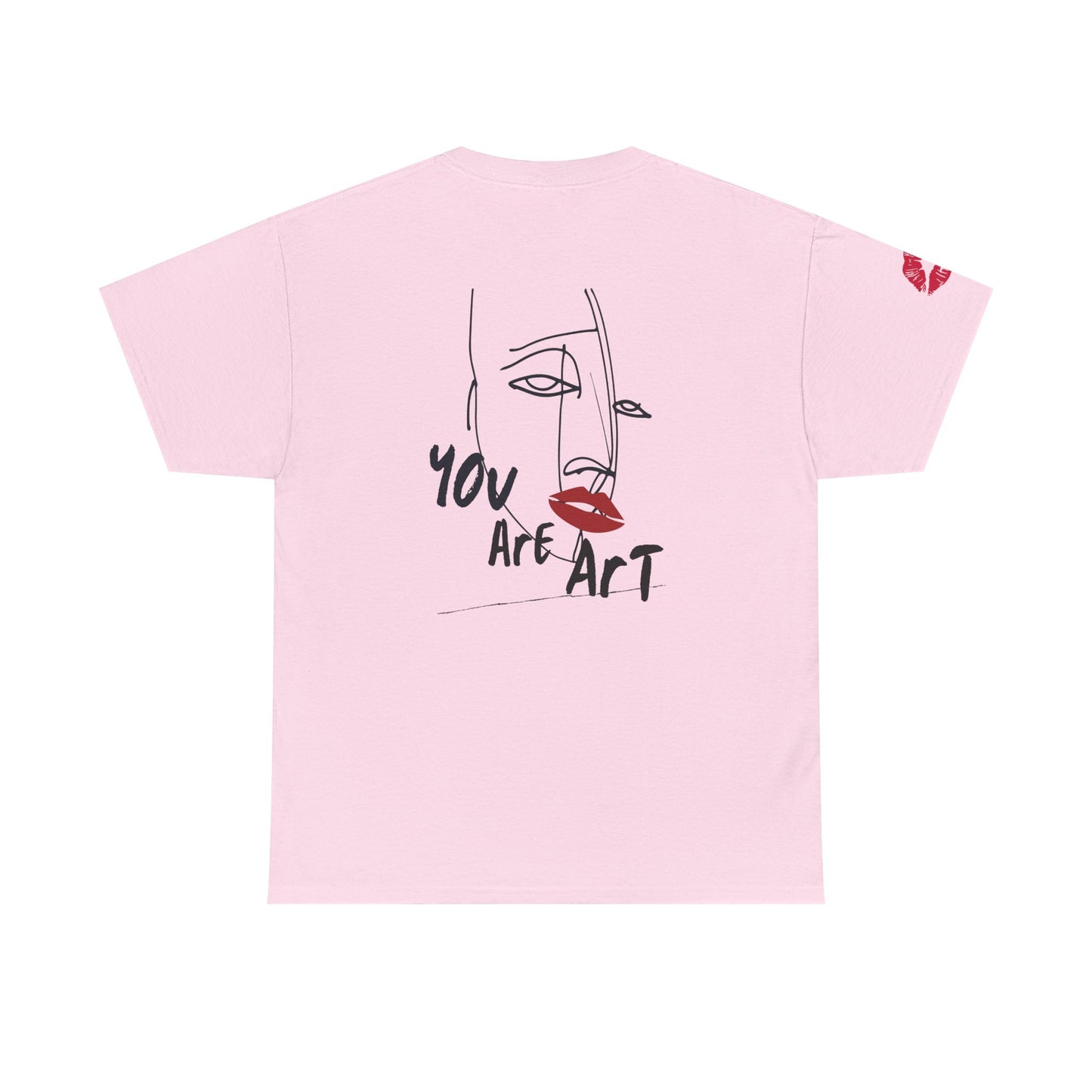 YOU ARE ART - SINGLE, TAKEN... Artistic Unisex Cotton Tee with Heartfelt Prints, Casual Wear, Gift for Artists, Streetwear, Inspirational Fashion