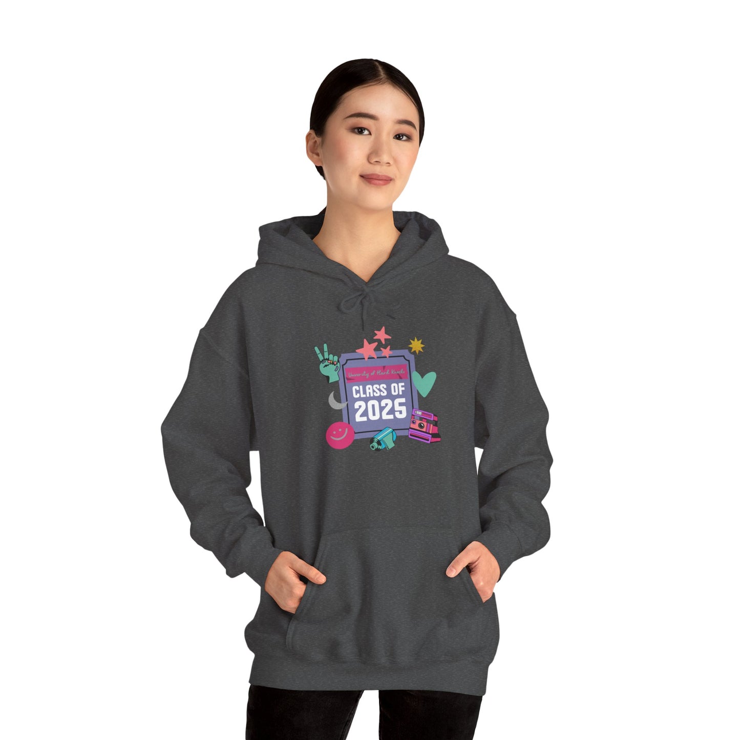 Class of 2025 Graduation Hoodie, Unisex Heavy Blend Hooded Sweatshirt, High School Graduation Gift, Casual Cool Style, College Hoodie