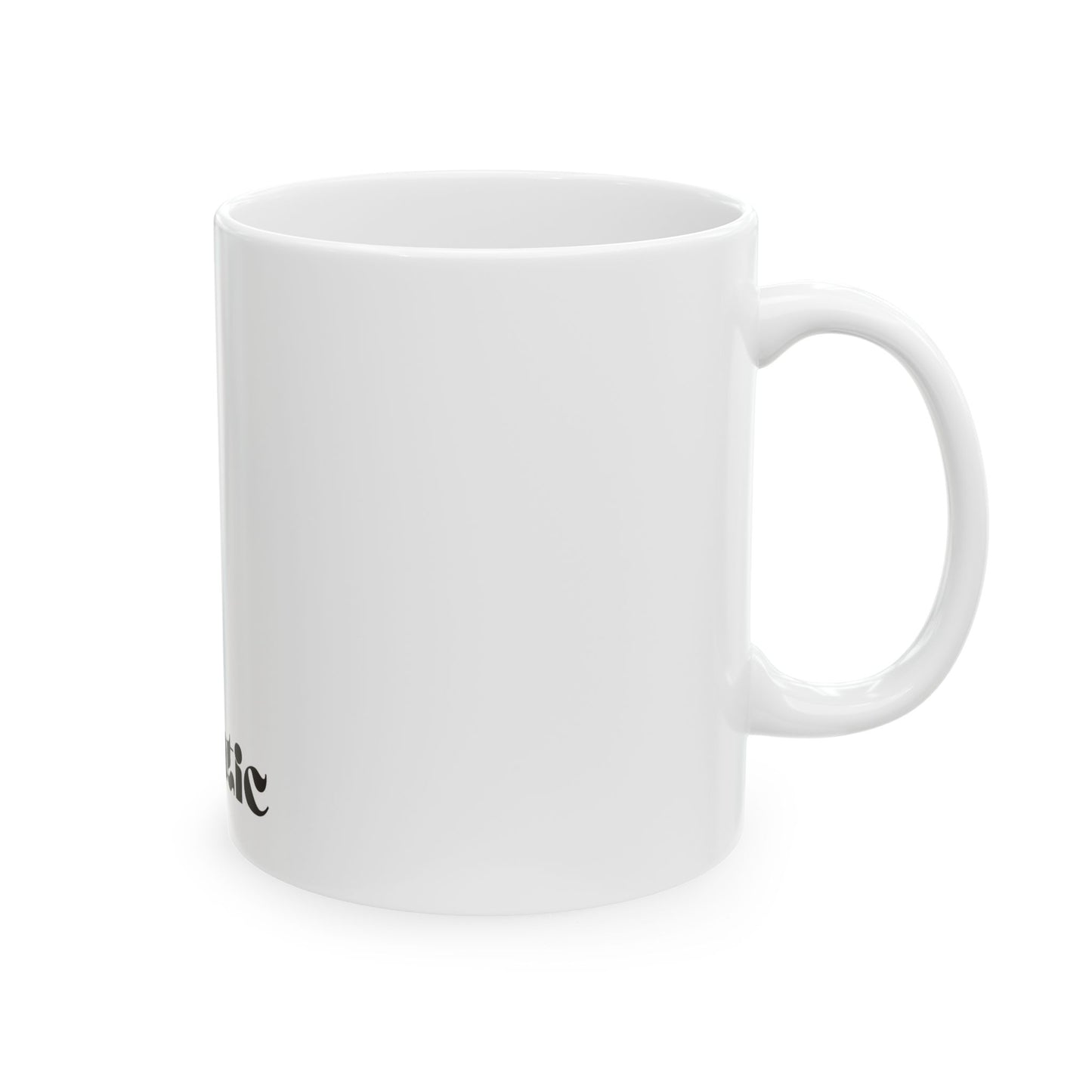 Lunatic Ceramic Mug | Unique Gift for Coffee Lovers, Funny Mug, Tea Cup, Home Decor, Gift for Her/Him