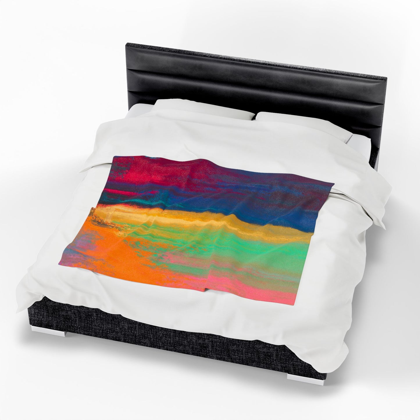 Vibrant Velveteen Plush Blanket | Cozy Throw for Home Decor, Gift for Weddings, Birthdays, Housewarming, Relaxation