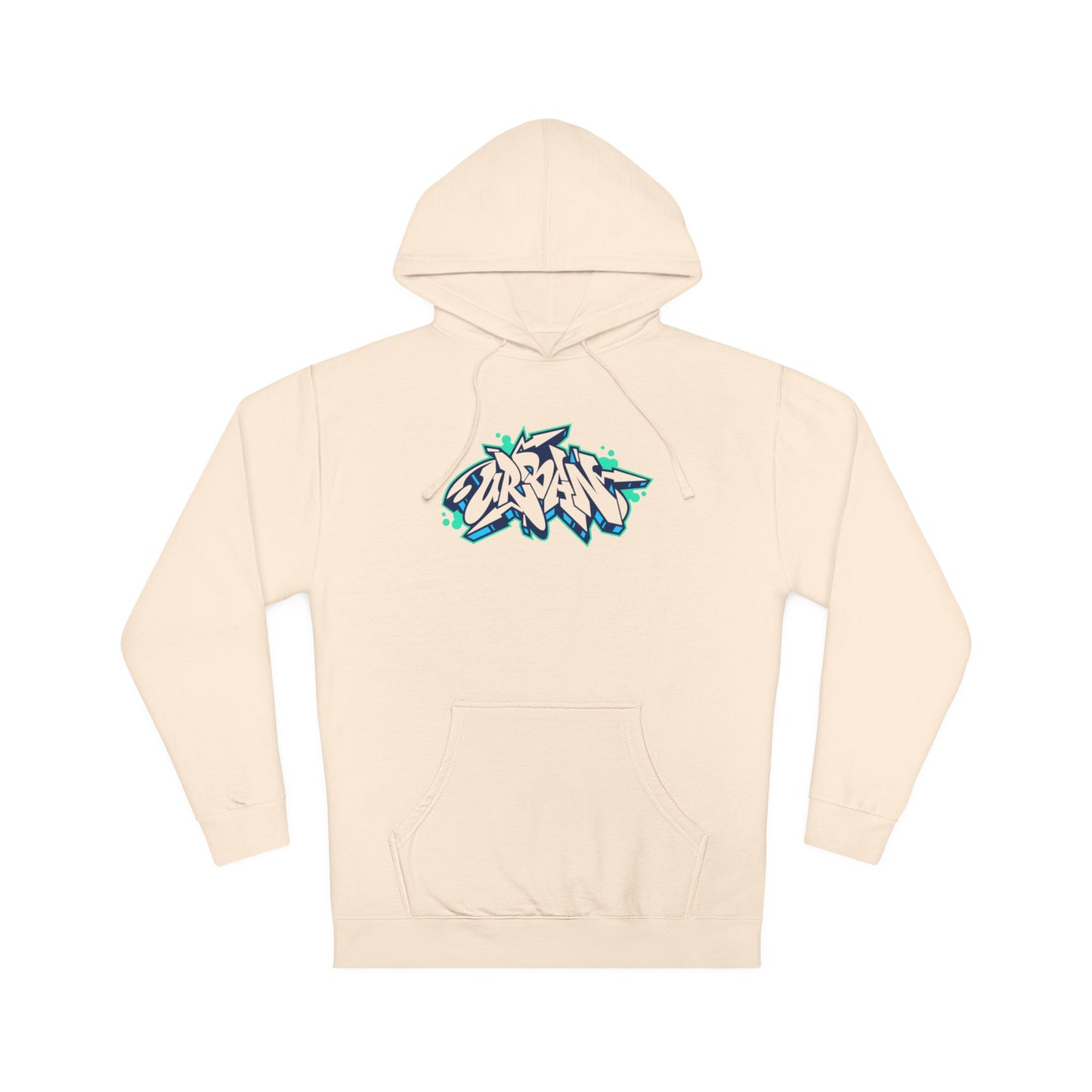 URBAN Graffiti Unisex Hooded Sweatshirt - Trendy Streetwear for Urban Fashion