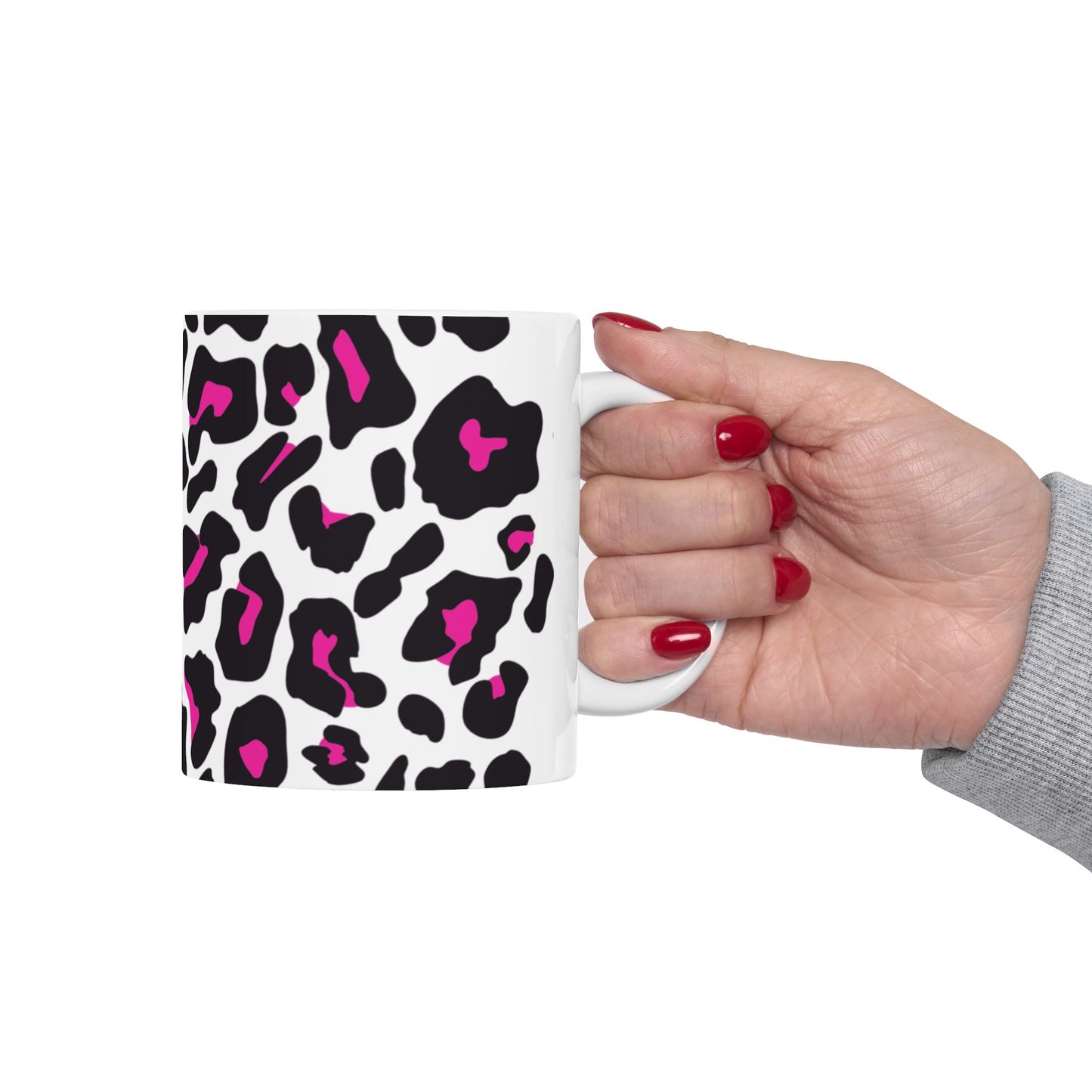 Stylish Leopard Print Ceramic Mug | Perfect for Coffee Lovers, Gift for Her, Animal Print, Home Decor, Birthday Gift
