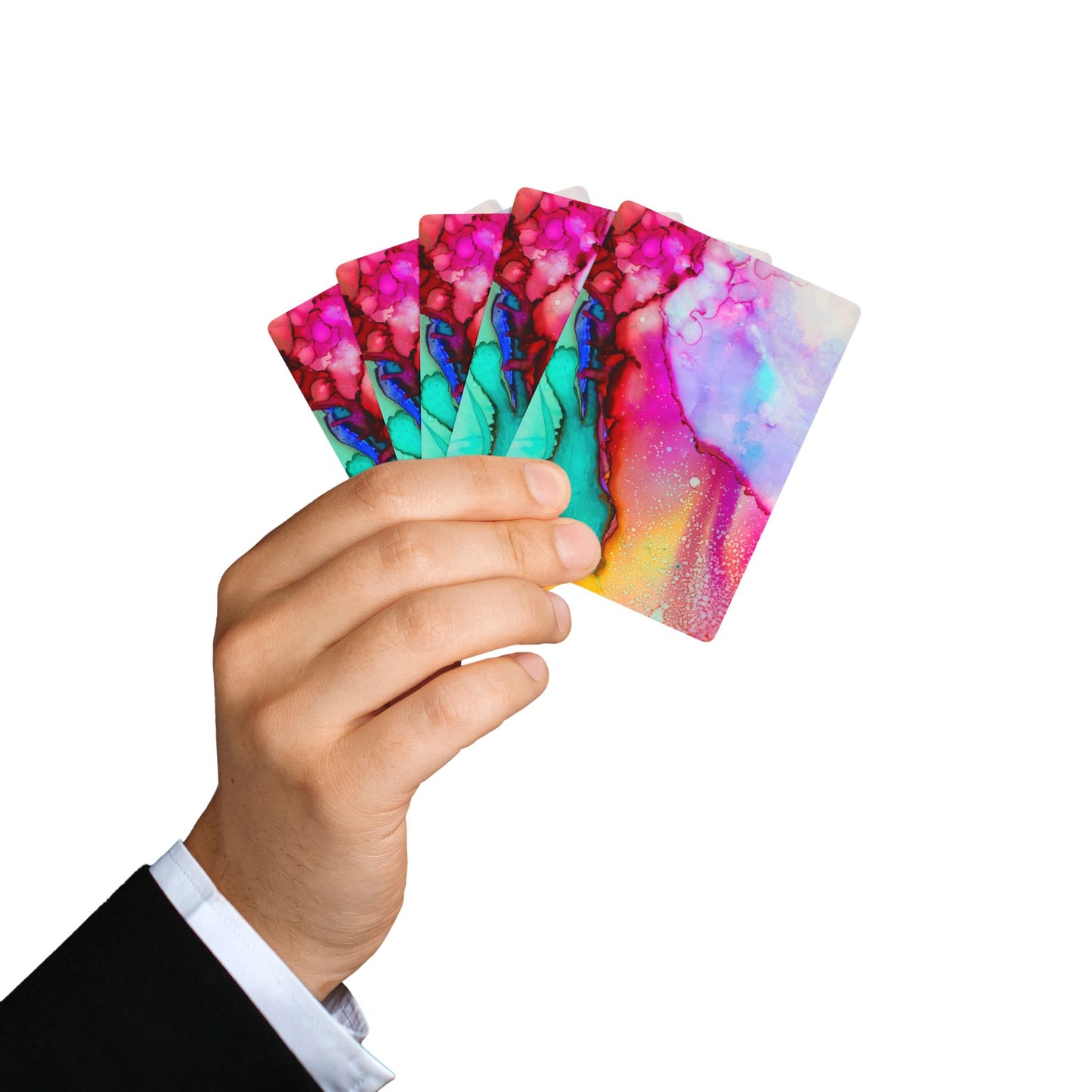 Colorful Poker Playing Cards - Vibrant Deck for Game Nights, Gifts, Collectible Card Games, Fun Family Activities, Holiday Gatherings