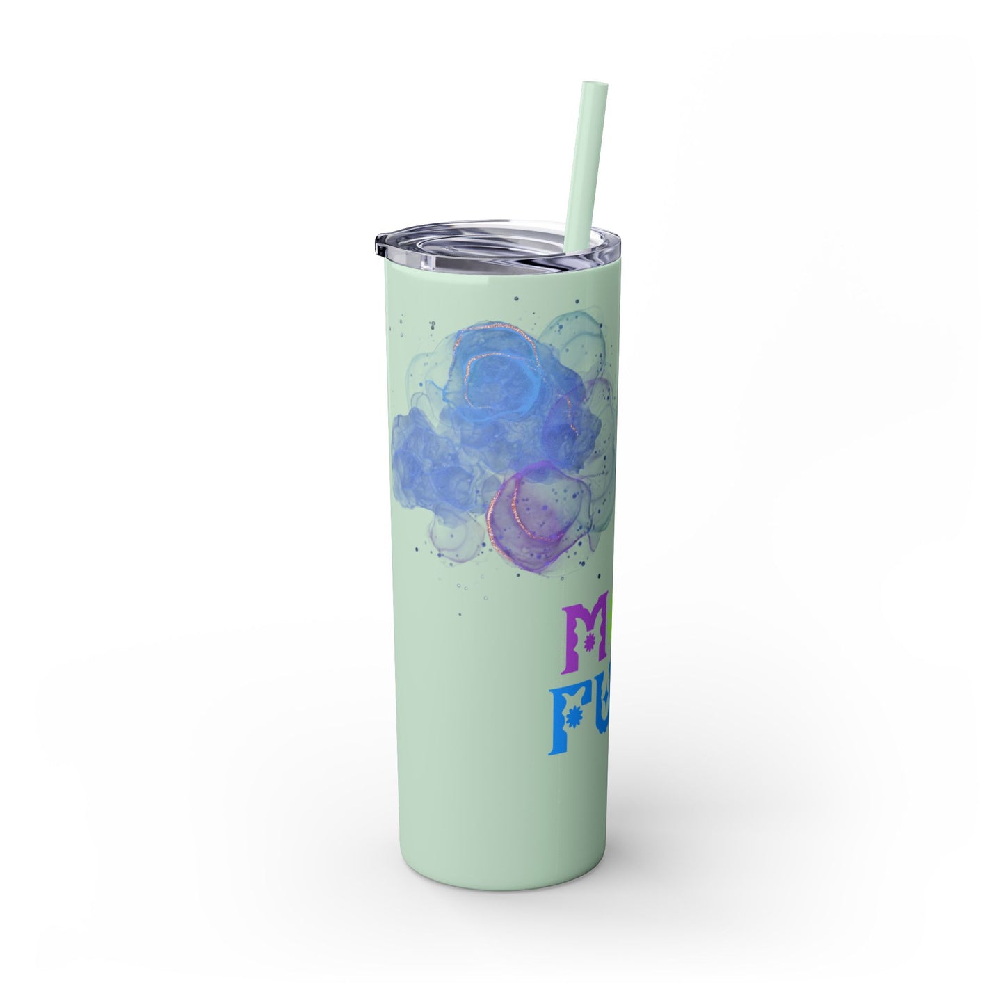 Mom Fuel Skinny Tumbler, 20oz Travel Cup, Gift for Moms, Fun Drinkware for Mothers, Perfect for Coffee and Tea