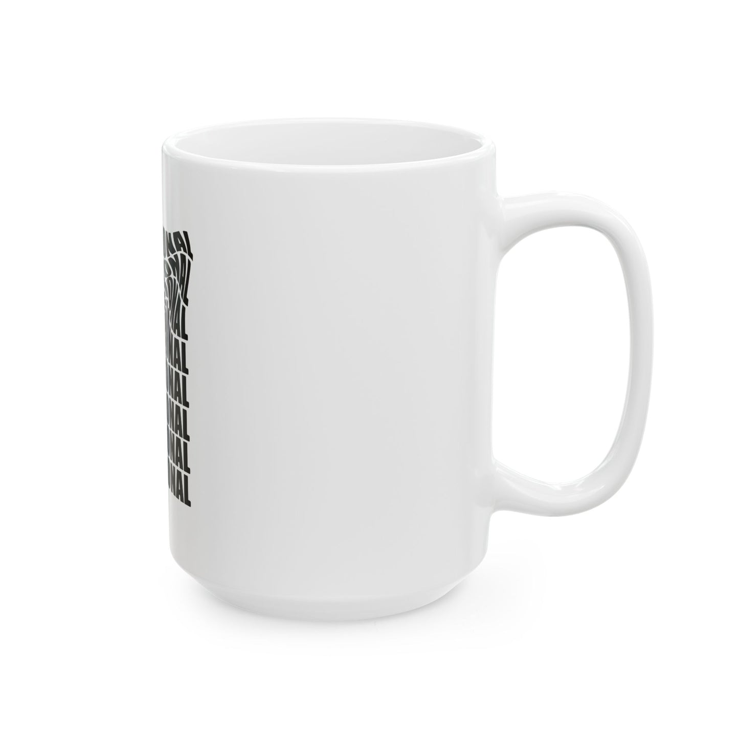 Professional Word Cloud Ceramic Mug - Perfect Gift for Professionals, Office Decor, Coffee Lovers, Inspirational Mug, Unique Gift Idea