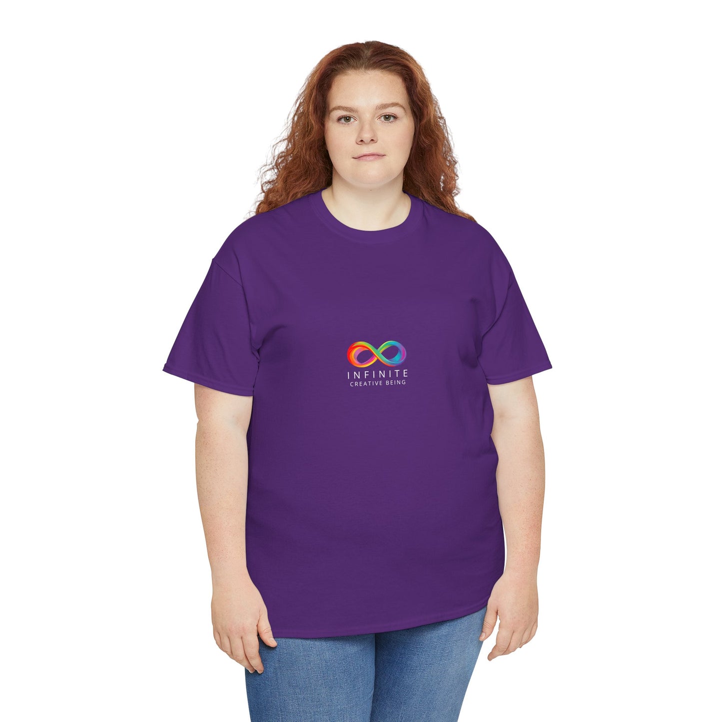 Colorful Infinite Creative Being Unisex Tee, Inclusive Fashion, Everyday Casual Wear, Gift for Friends
