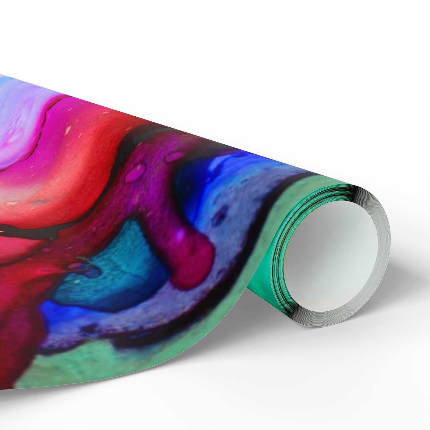 Vibrant Abstract Wrapping Paper | Colorful Gift Wrap for Parties, Birthdays, Weddings, Holidays, Creative Packaging