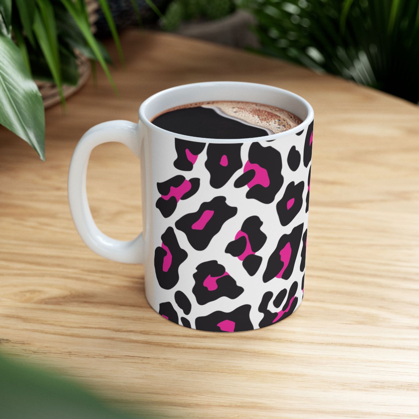 Stylish Leopard Print Ceramic Mug | Perfect for Coffee Lovers, Gift for Her, Animal Print, Home Decor, Birthday Gift