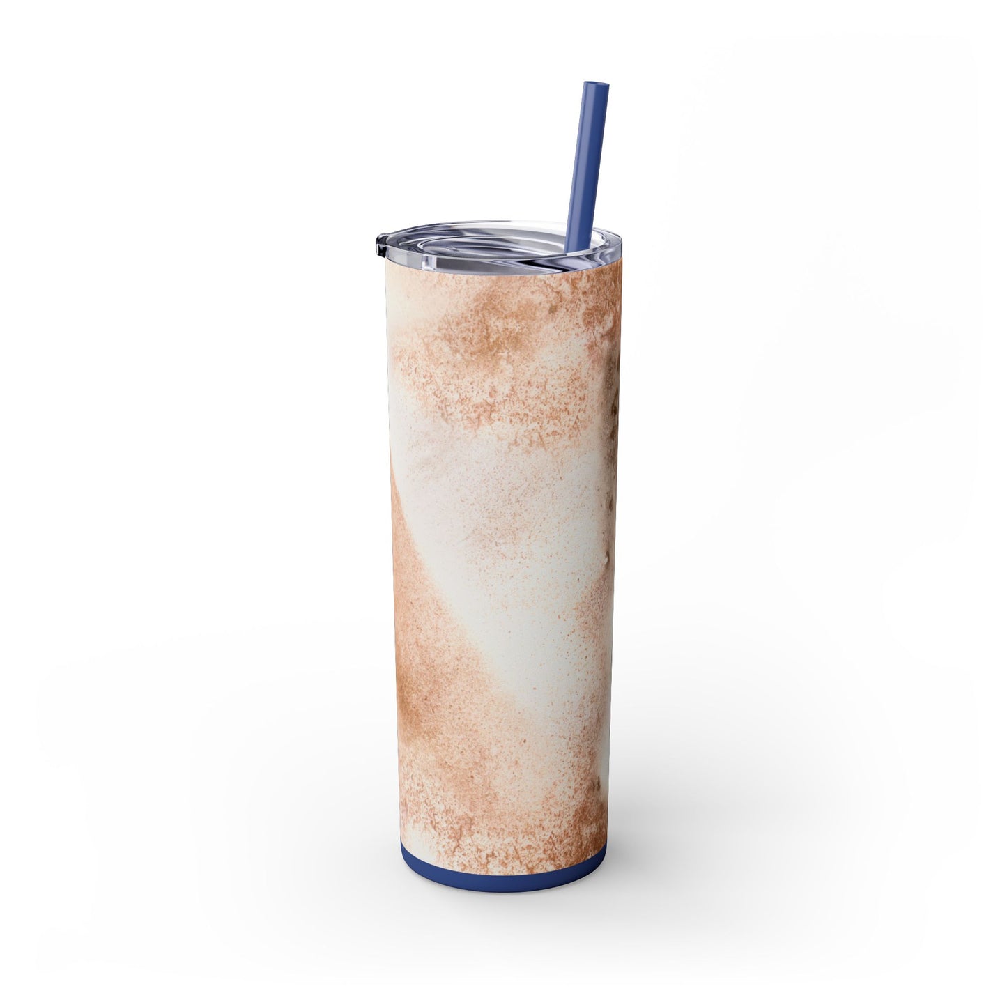 Stylish Marble Skinny Tumbler with Straw, Perfect for Gifts, Home Office, Summer, Mom's Day, Outdoor Adventures, Travel Mug
