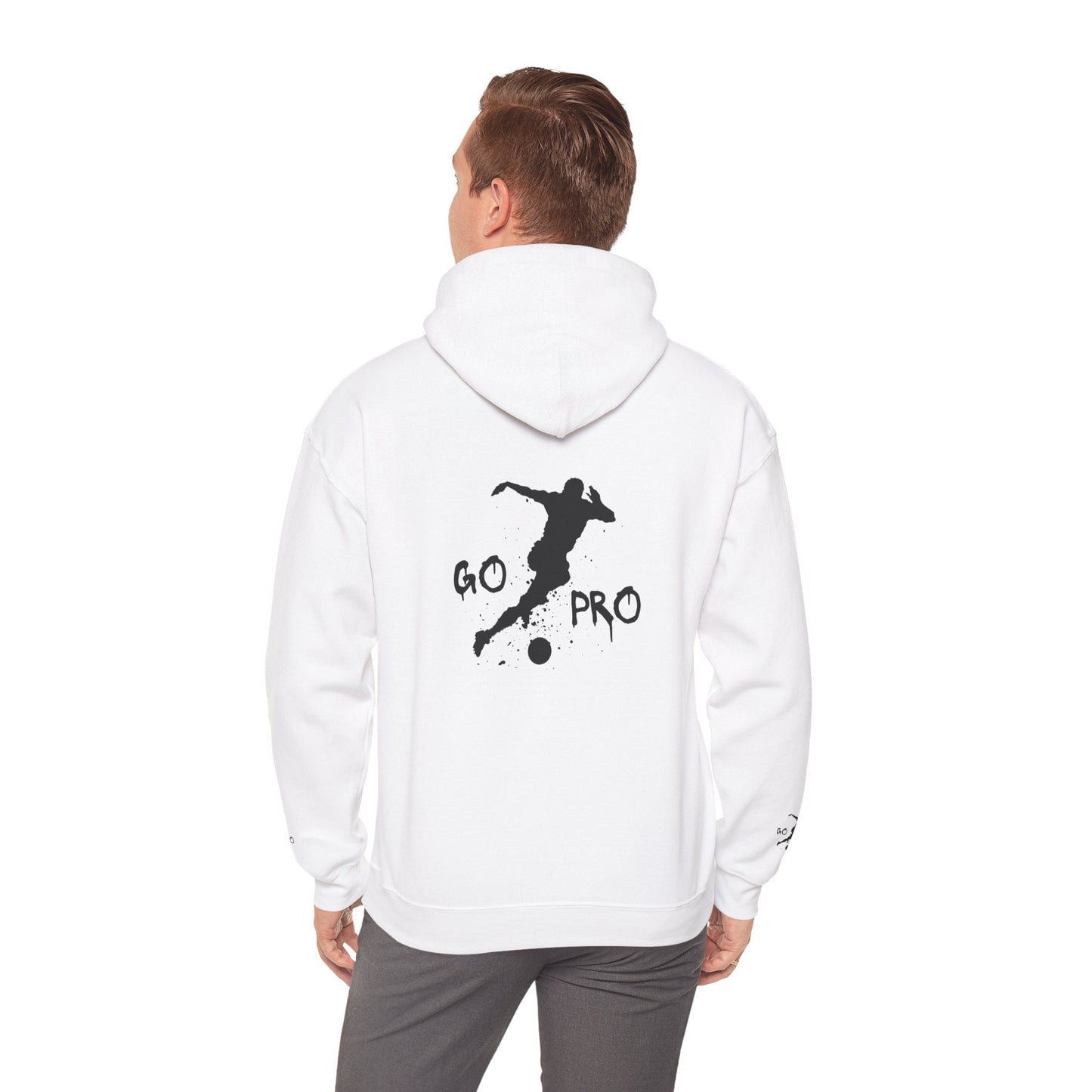 GO PRO Baller Hoodie - Unisex Heavy Blend™ Sweatshirt for Sports Lovers, Gift for Athletes, Streetwear Style, Casual Wear, Birthday Gift