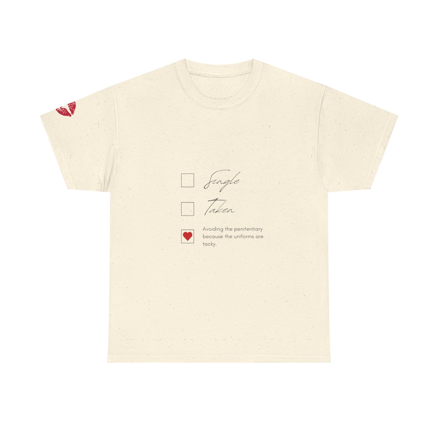 YOU ARE ART - SINGLE, TAKEN... Artistic Unisex Cotton Tee with Heartfelt Prints, Casual Wear, Gift for Artists, Streetwear, Inspirational Fashion
