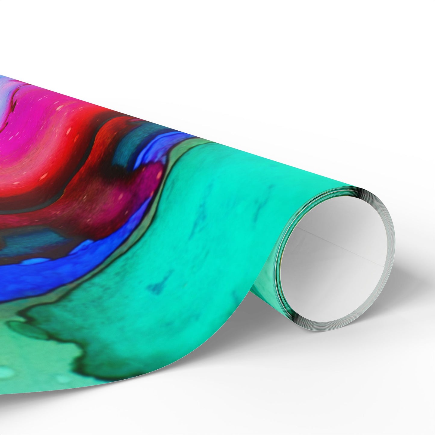 Vibrant Abstract Wrapping Paper | Colorful Gift Wrap for Parties, Birthdays, Weddings, Holidays, Creative Packaging