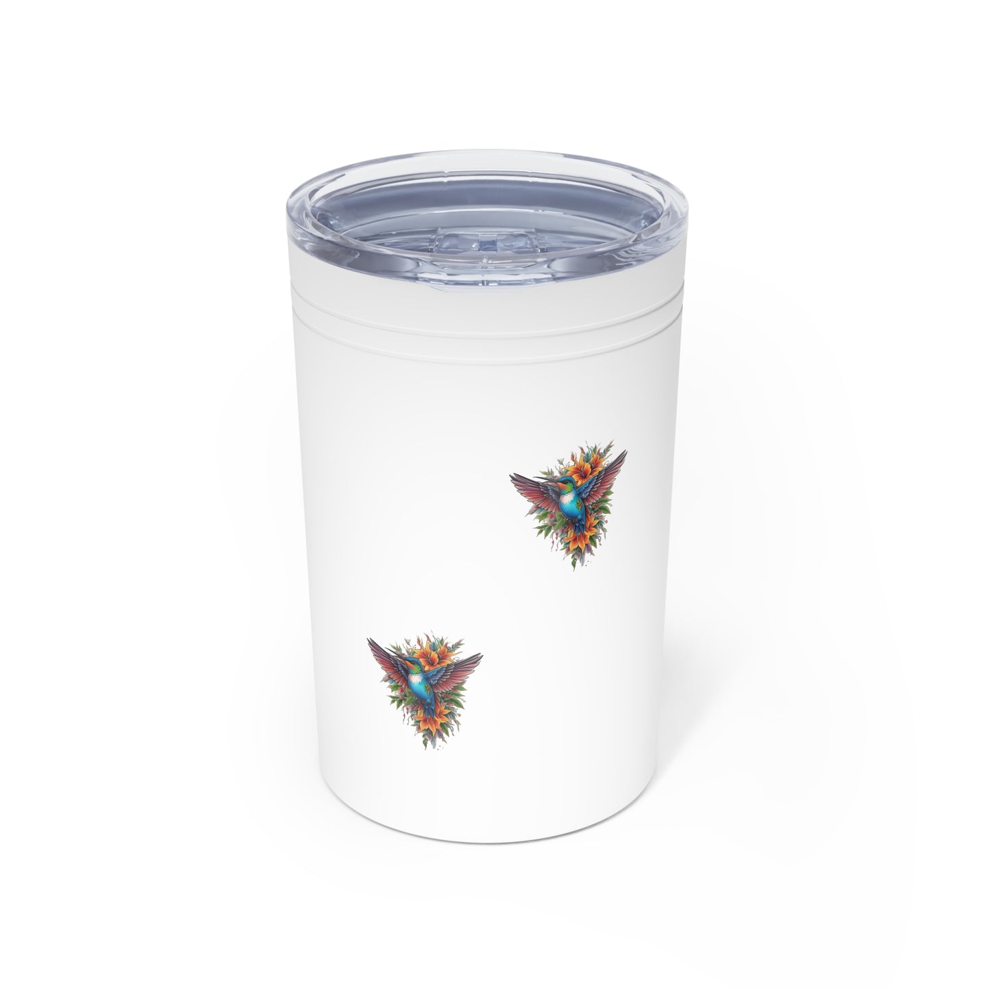 Butterfly & Hummingbird Vacuum Tumbler | Stylish Reusable Coffee Cup for Nature Lovers, Eco-Friendly Gift, Travel Mug, Personalized