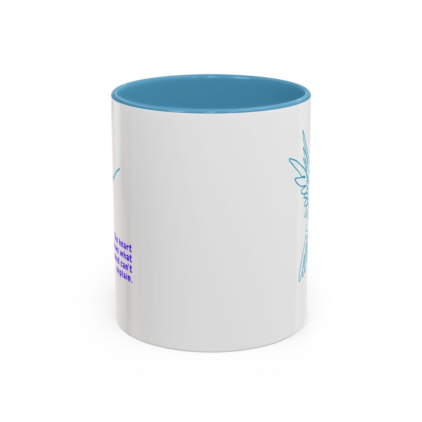 Colorful Hummingbird Coffee Mug, Inspirational Mug, Bird Lover Gift, Heartwarming Gift, Coffee Lover Gift, Affirmation Mug, Unique Mug