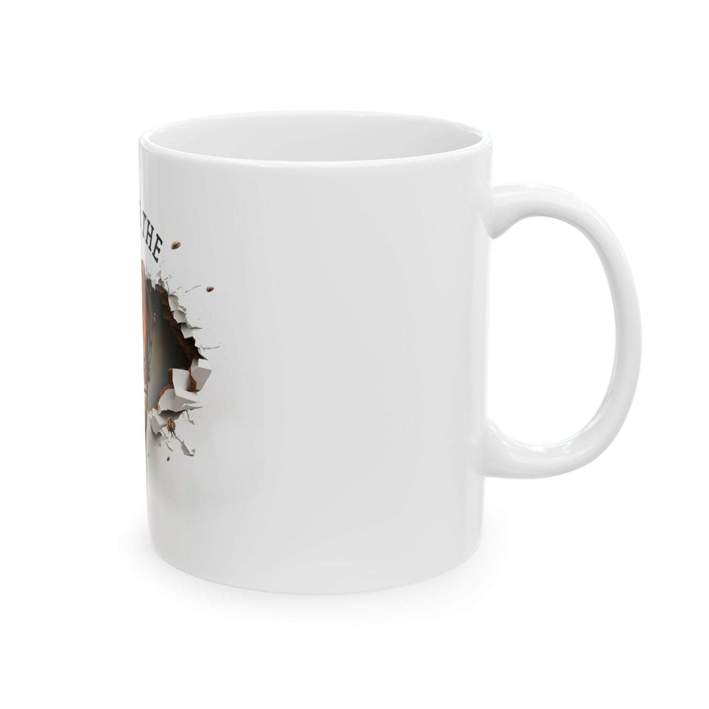 Wild Tiger Ceramic Mug - Unleash the Wild, Cool Gift for Animal Lovers, Coffee Mug, Home Decor, Nature Lover's Mug, Unique Kitchenware