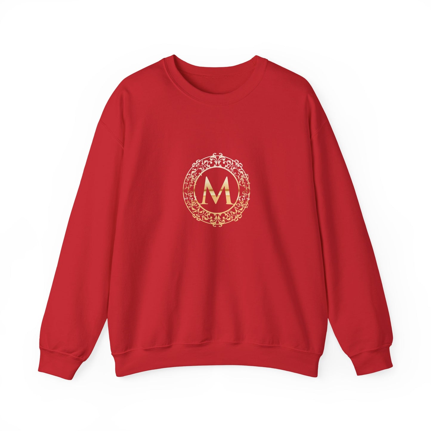 M LOGO - Mia Pruitt Monogrammed Heavy Blend Crewneck Sweatshirt
