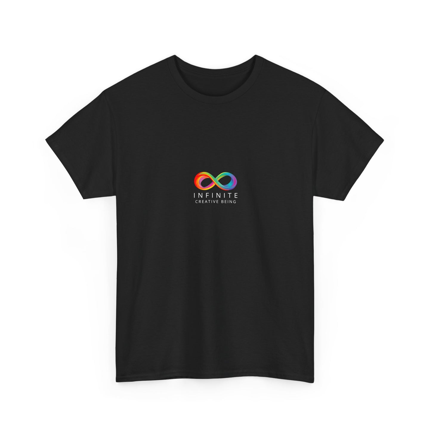 Colorful Infinite Creative Being Unisex Tee, Inclusive Fashion, Everyday Casual Wear, Gift for Friends