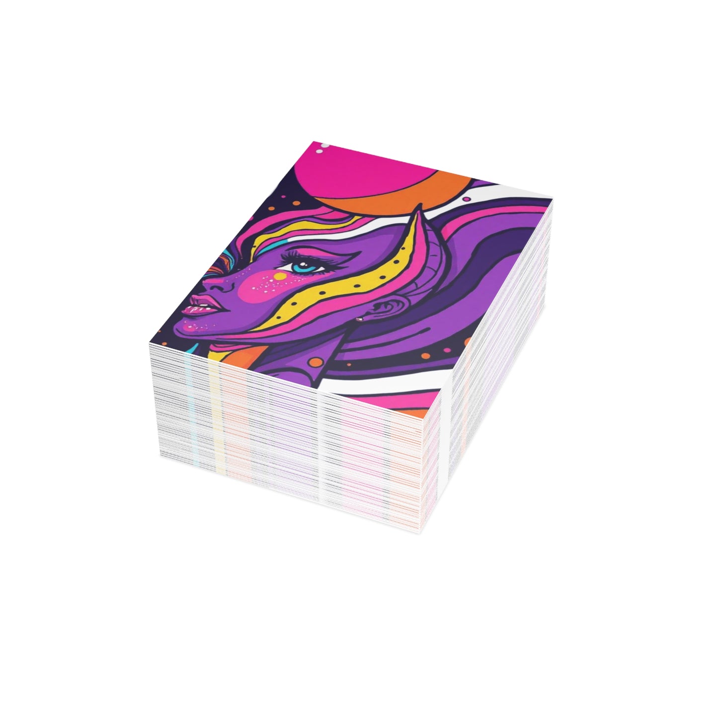 Vibrant Art Greeting Cards - Colorful Abstract Designs for Any Occasion, Art Cards, Fun Stationery, Unique Gift, Invite, Note Cards