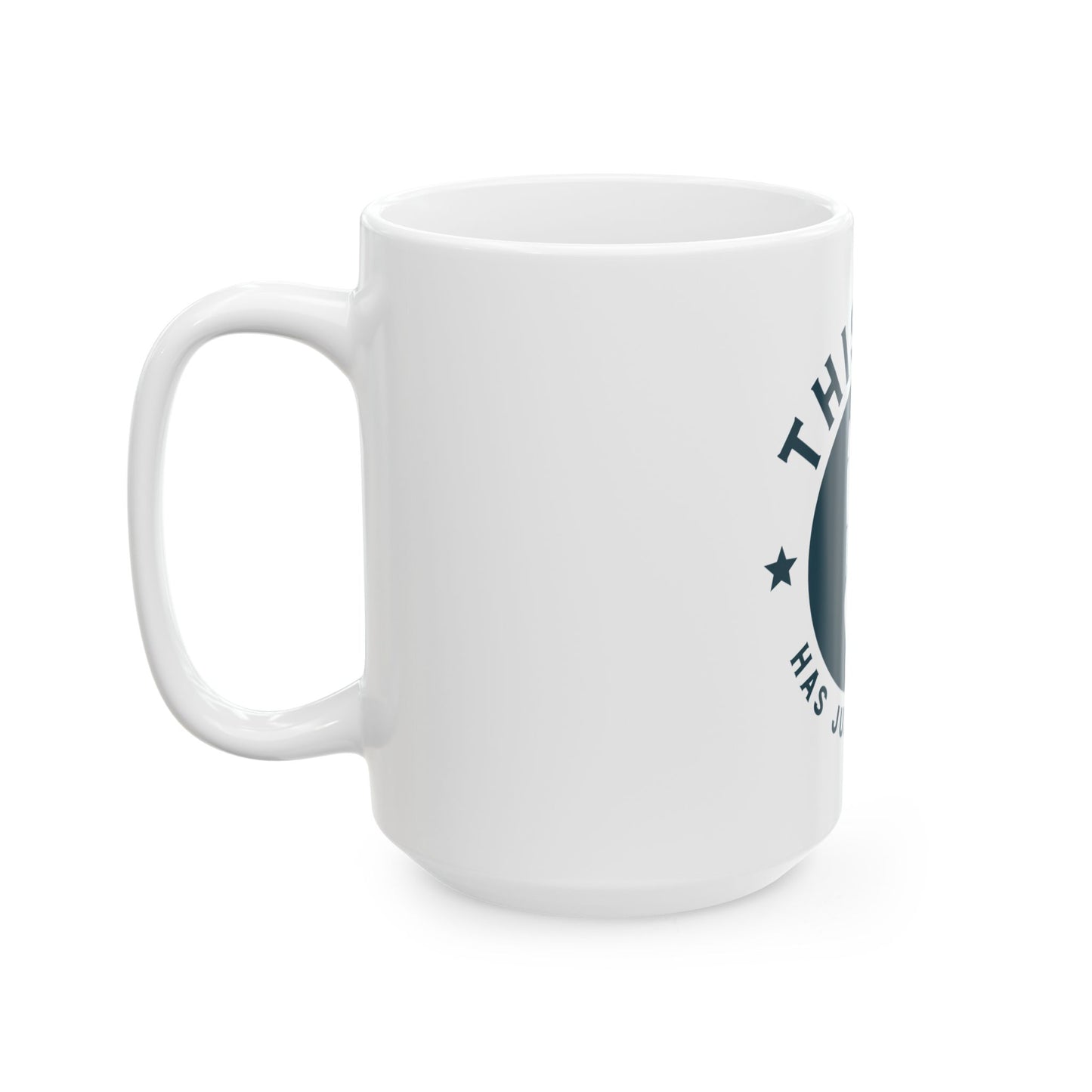 This Guy Has Just Retired Retirement Celebration Ceramic Mug, Perfect for Gift, Coffee Mug, Retirement Party, 11oz, 15oz Options