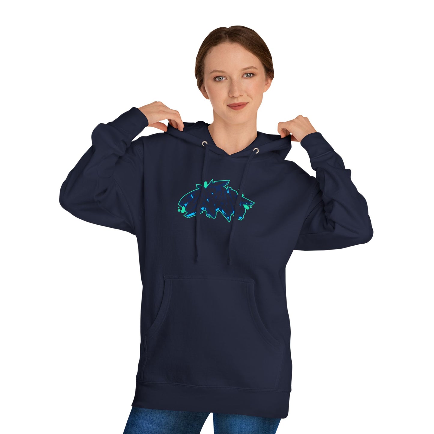 URBAN Graffiti Unisex Hooded Sweatshirt - Trendy Streetwear for Urban Fashion