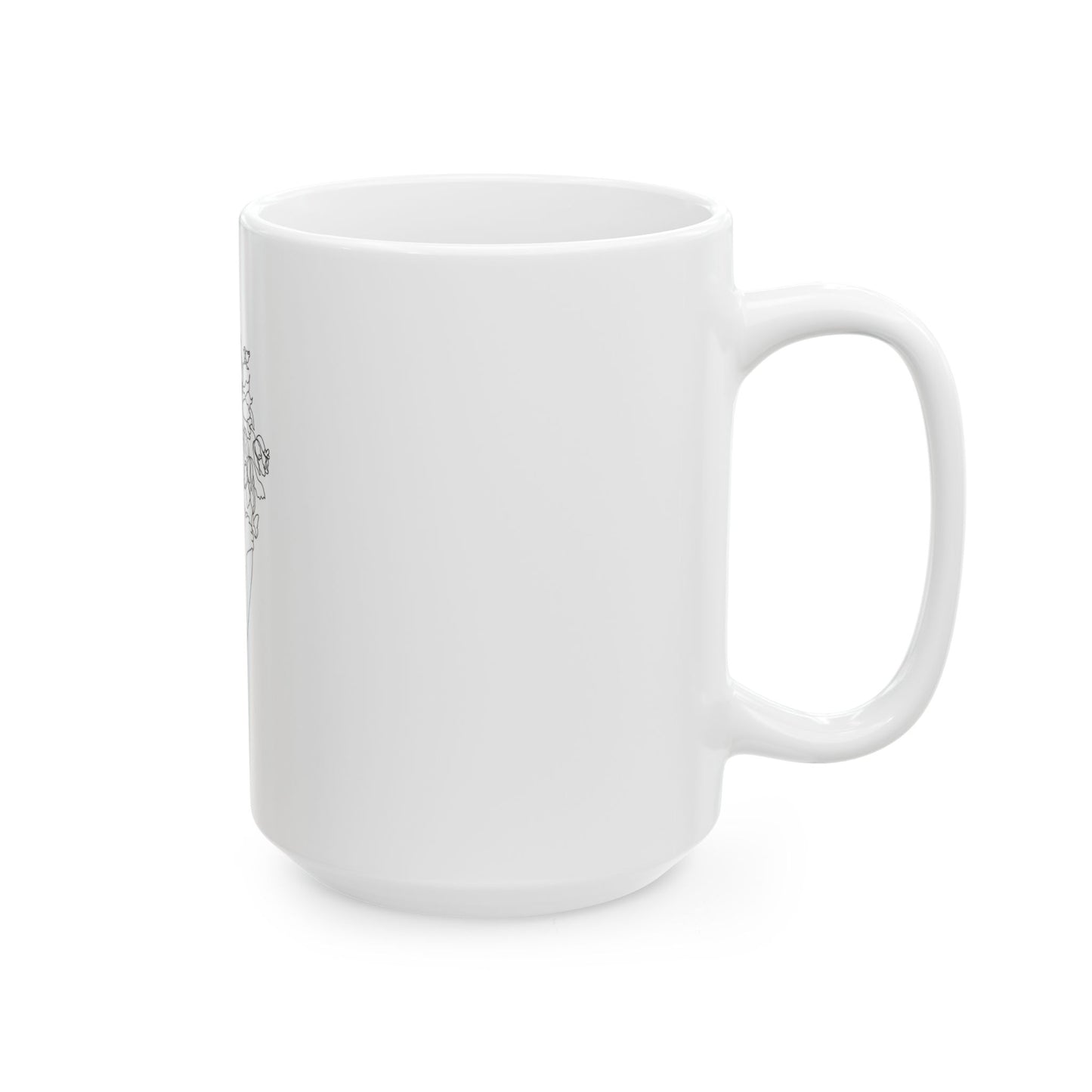 Floral She Mug - Charming Ceramic Coffee Cup for Tea Lovers, Perfect Gift for Birthdays, Mother’s Day, & Housewarmings
