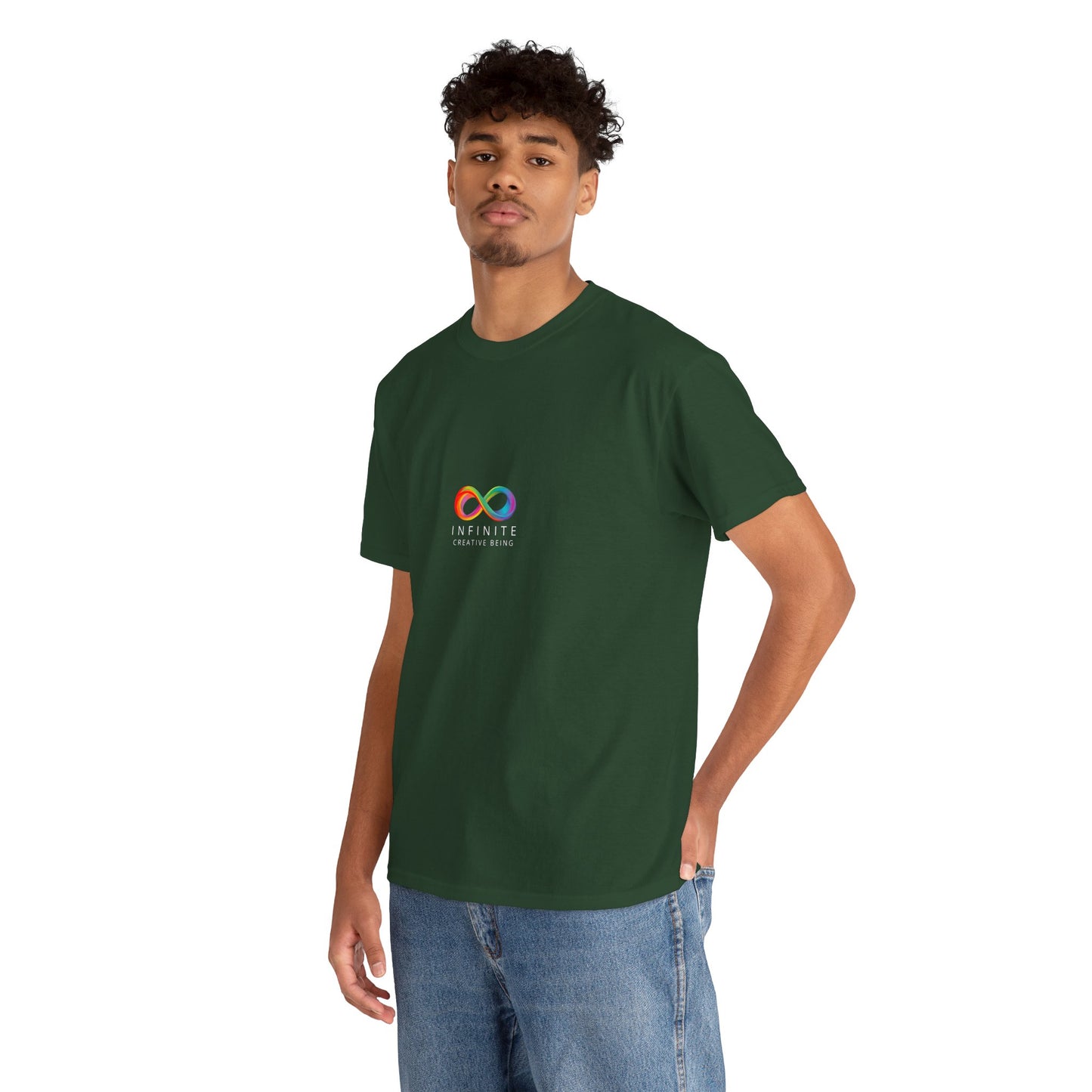 Colorful Infinite Creative Being Unisex Tee, Inclusive Fashion, Everyday Casual Wear, Gift for Friends