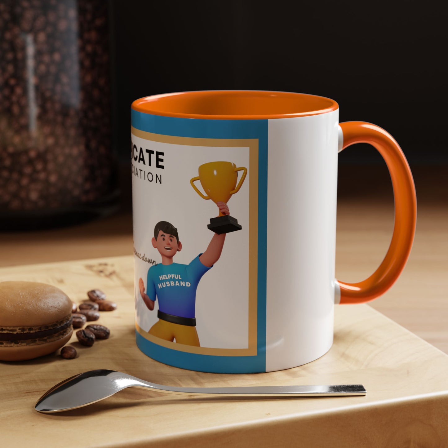 Appreciation Coffee Mug, Leave the Toilet Seat Down, Perfect Gift for Husband, Funny Mug, Award Mug, Cute Office Mug, 11oz & 15oz Options, Motivational Mug