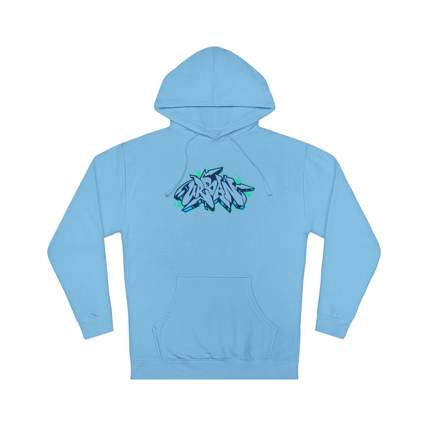URBAN Graffiti Unisex Hooded Sweatshirt - Trendy Streetwear for Urban Fashion