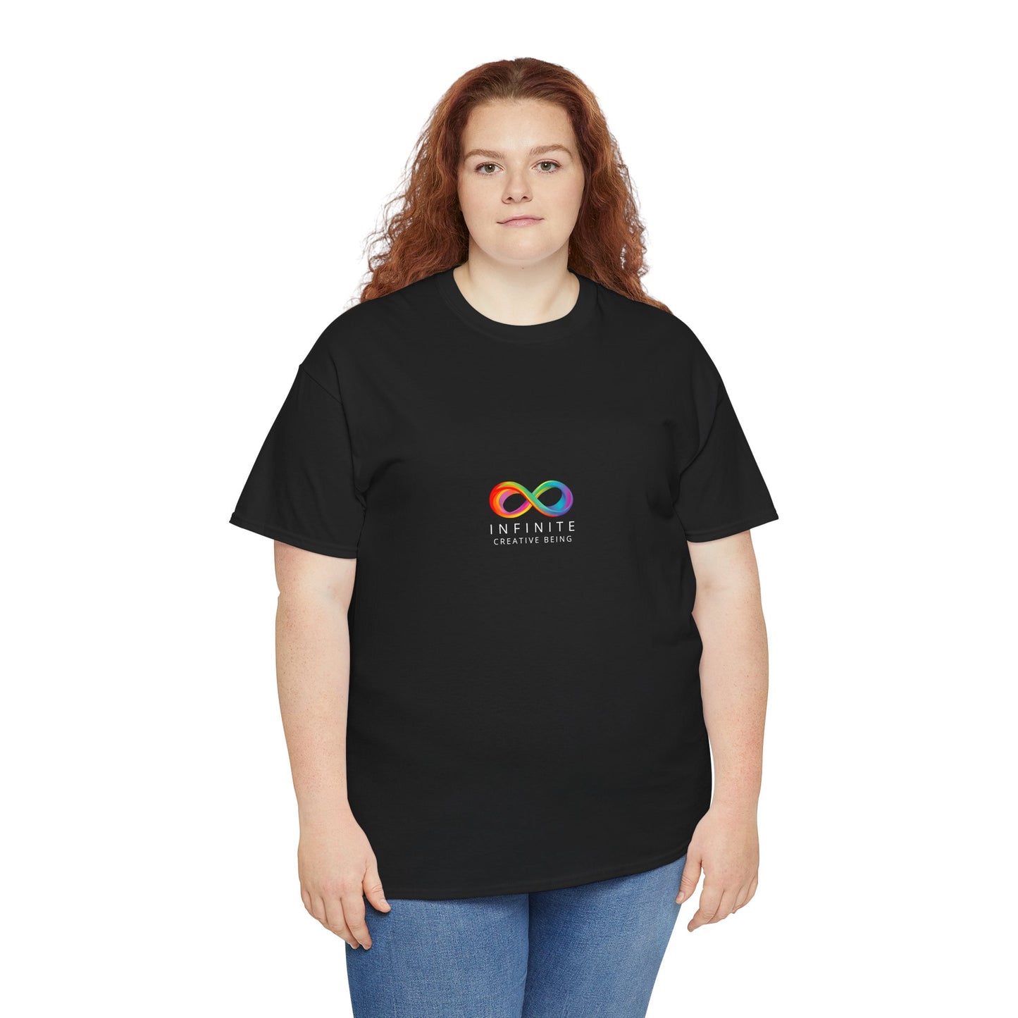 Colorful Infinite Creative Being Unisex Tee, Inclusive Fashion, Everyday Casual Wear, Gift for Friends