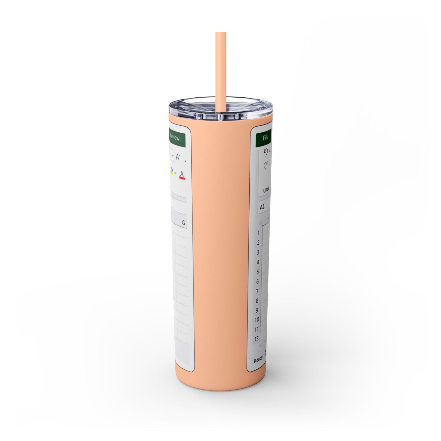 Freak in the Sheets Spreadsheet Themed Tumbler, 20oz Gift for Students, Accountants, Office Humor, Funny Drinkware
