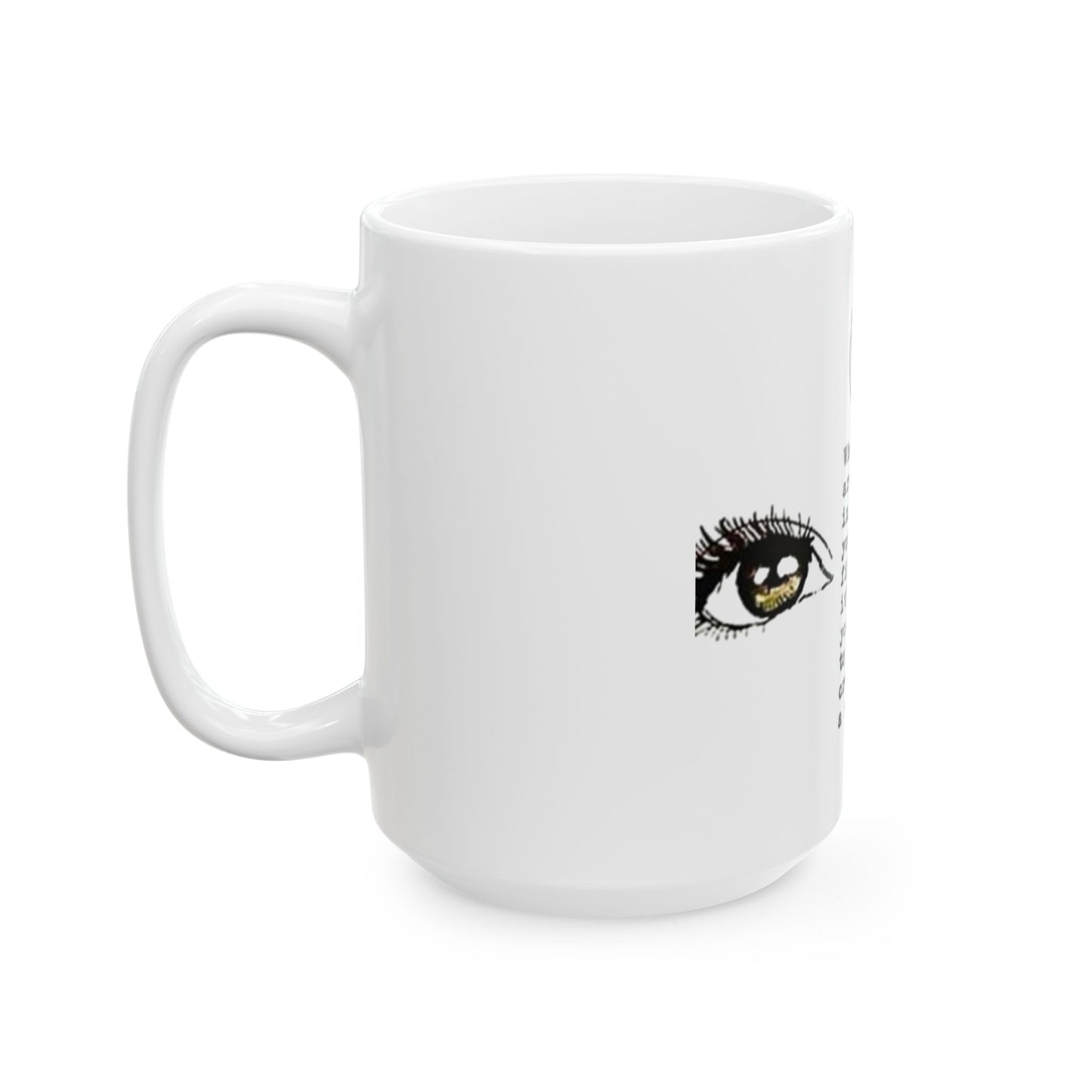 Inspirational Quotes Ceramic Mug, Born to Stand Out Motivational Coffee Cup, Unique Gift for Creatives, 11oz & 15oz Sizes, Perfect for Home or Office