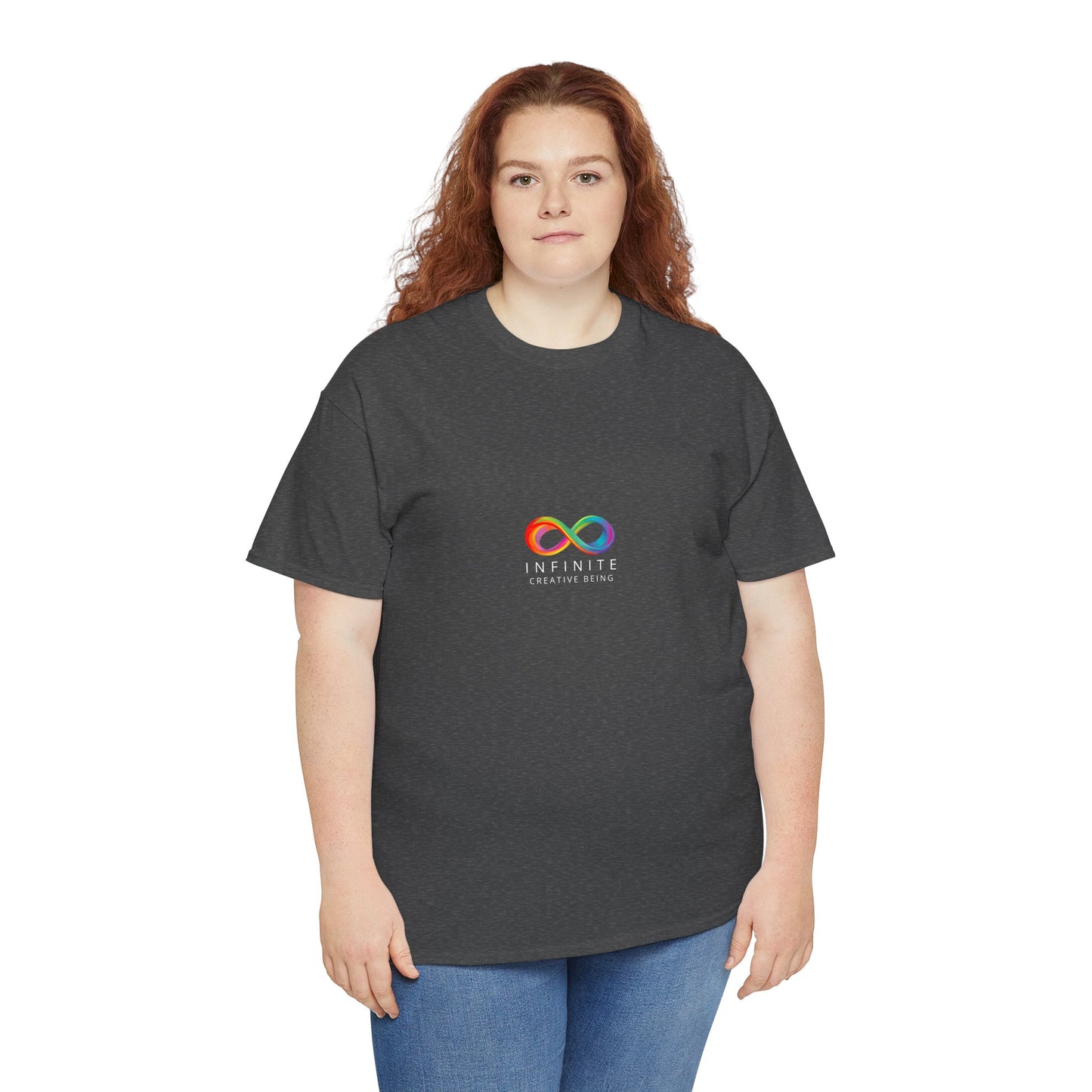 Colorful Infinite Creative Being Unisex Tee, Inclusive Fashion, Everyday Casual Wear, Gift for Friends