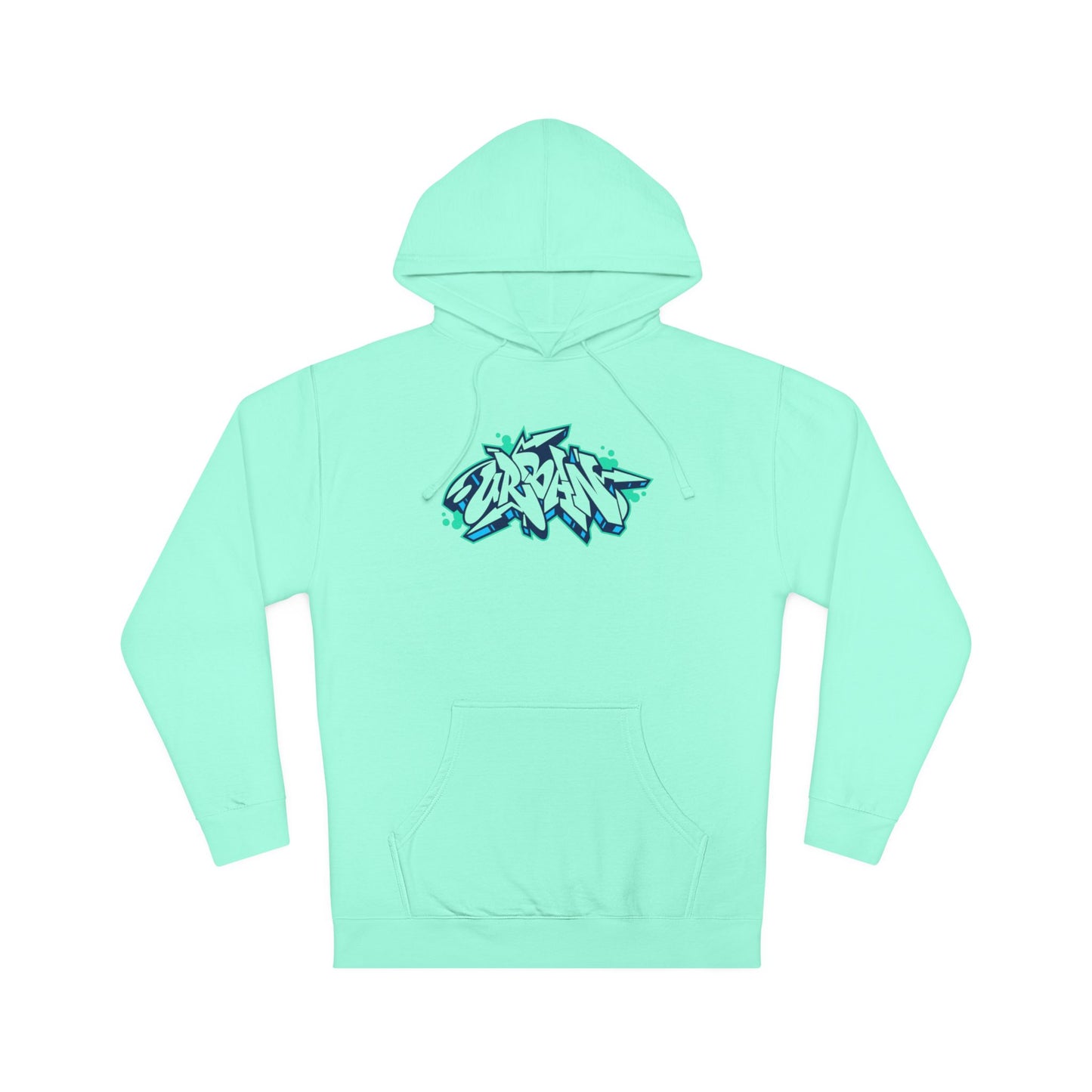 URBAN Graffiti Unisex Hooded Sweatshirt - Trendy Streetwear for Urban Fashion