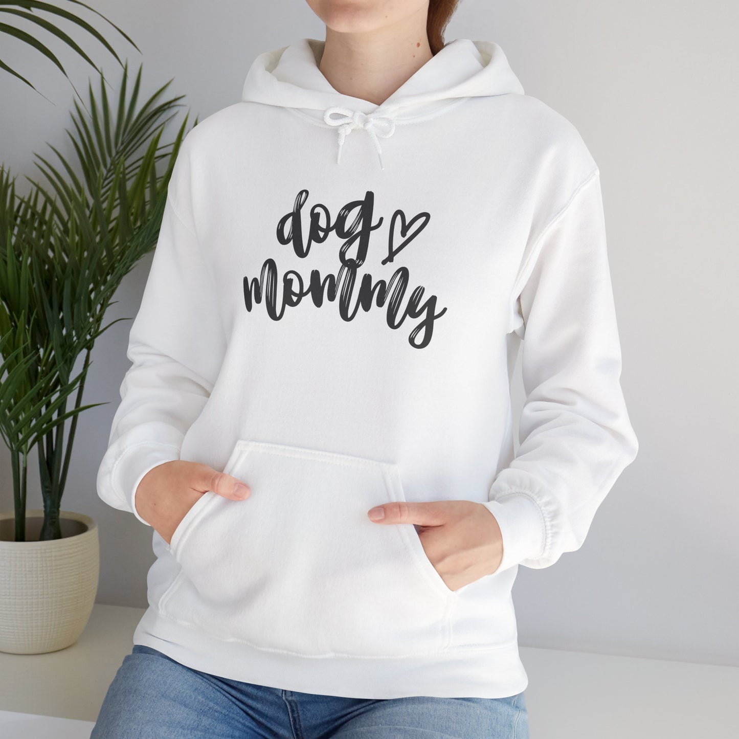 Dog Mommy Hoodie, Pet Lover Sweatshirt, Unisex Animal Apparel, Ideal Gift for Dog Moms, Cozy Pet-Themed Fashion