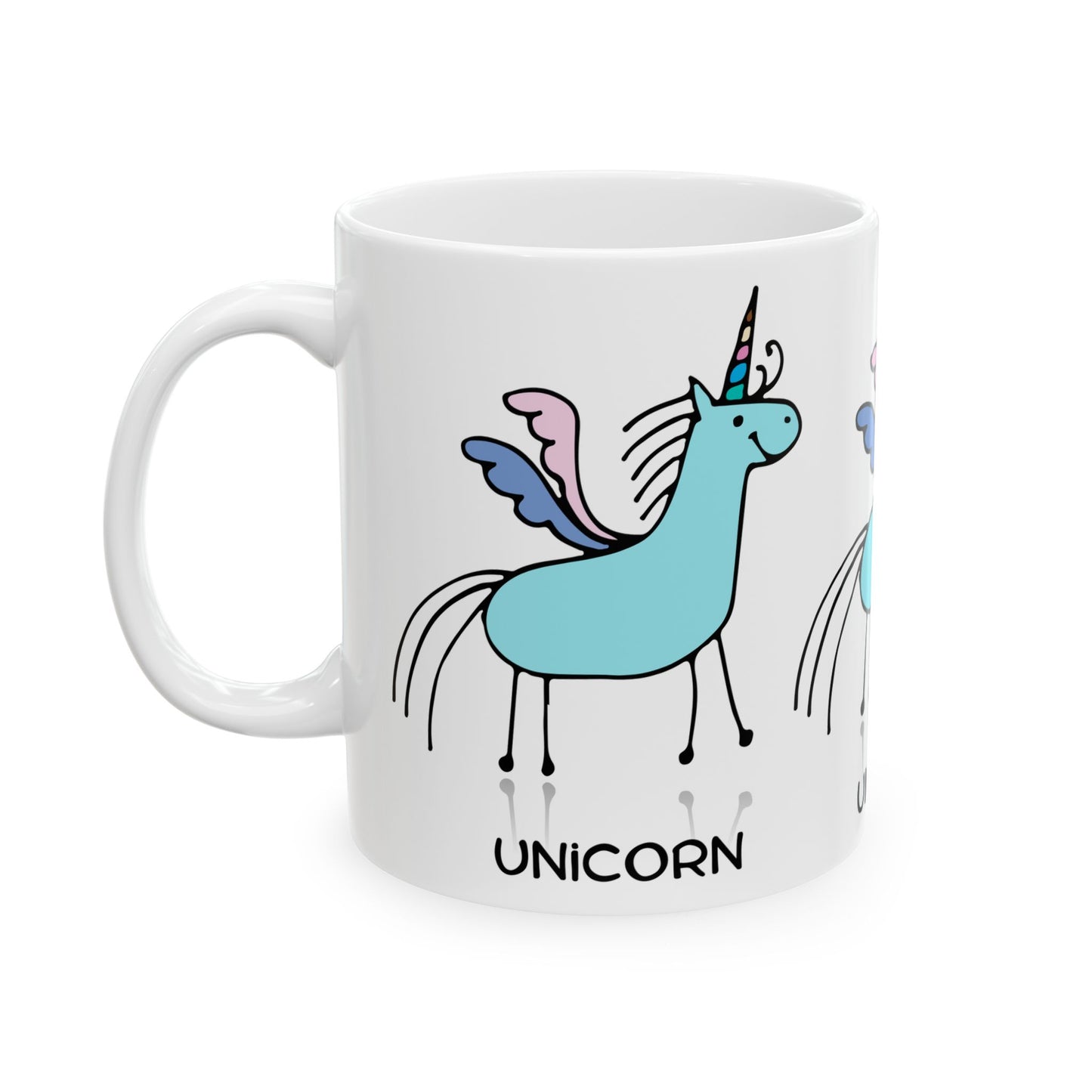 Whimsical Unicorn Ceramic Mug | Cute Gift for Kids and Unicorn Lovers | Perfect for Birthdays, Holidays, and Everyday