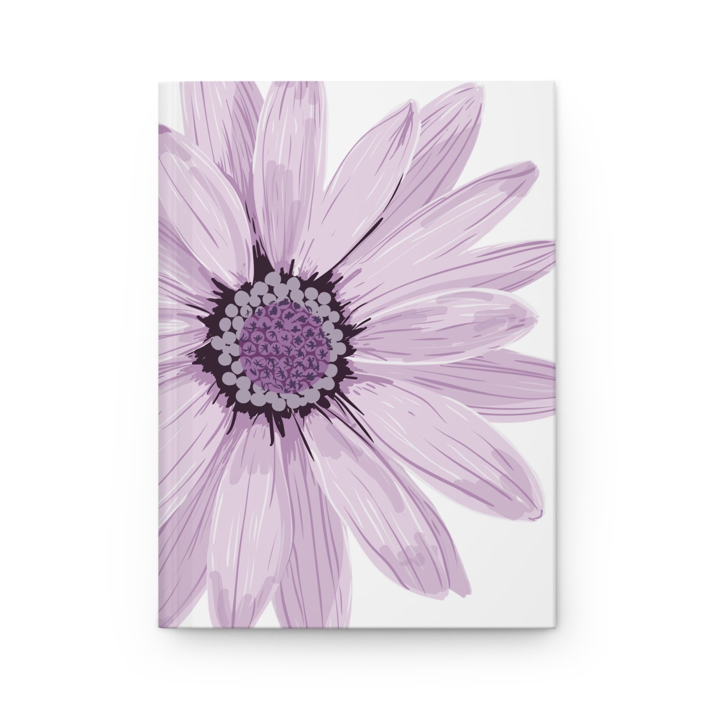 Elegant Floral Hardcover Journal, Personalized Gift, Writing Notebook, Doodle Diary, Graduation Gift, Floral Art