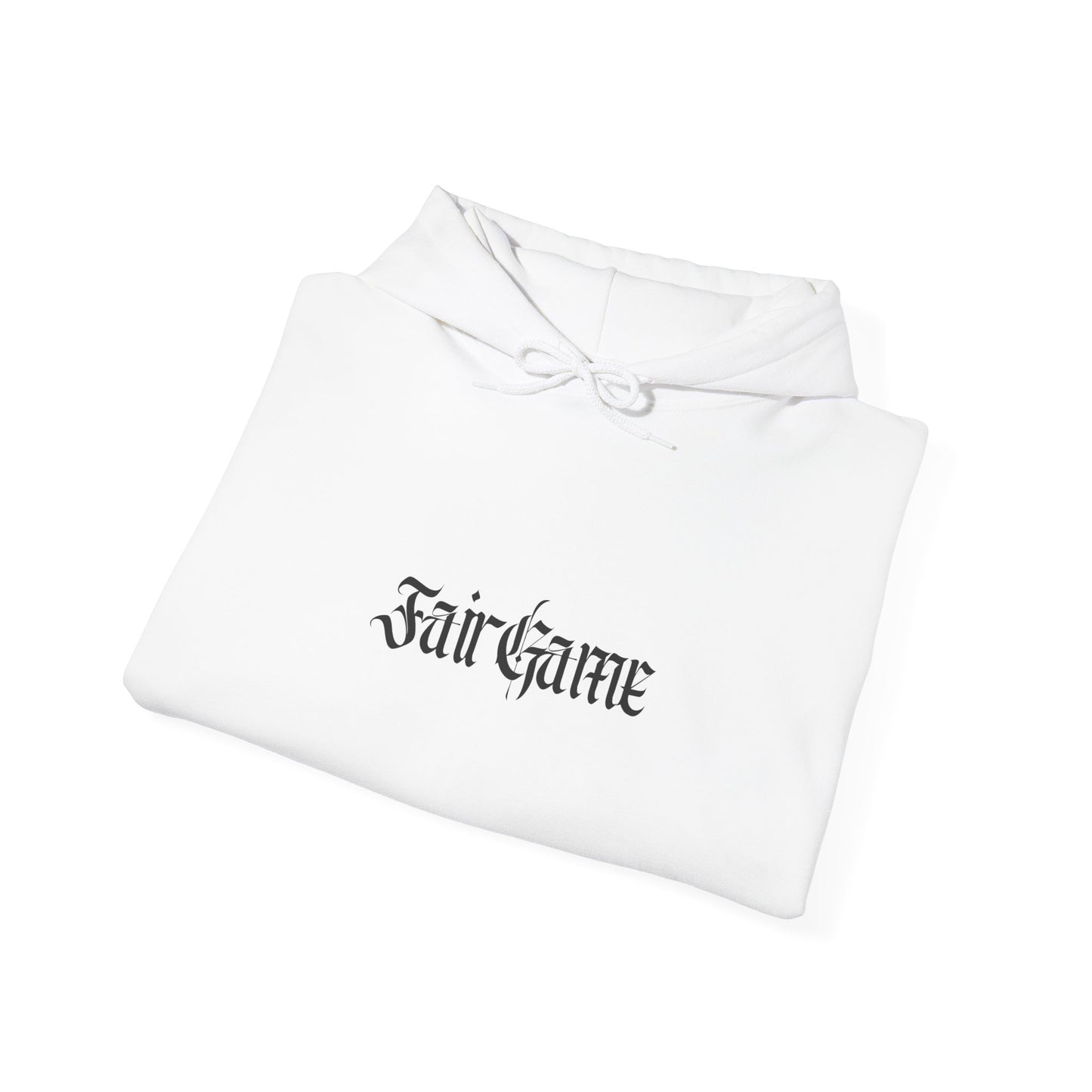 Fair Game Unisex Heavy Blend Hoodie, Cozy Sweatshirt, Casual Lounge Wear, Gift for Gamers, Comfortable Street Style