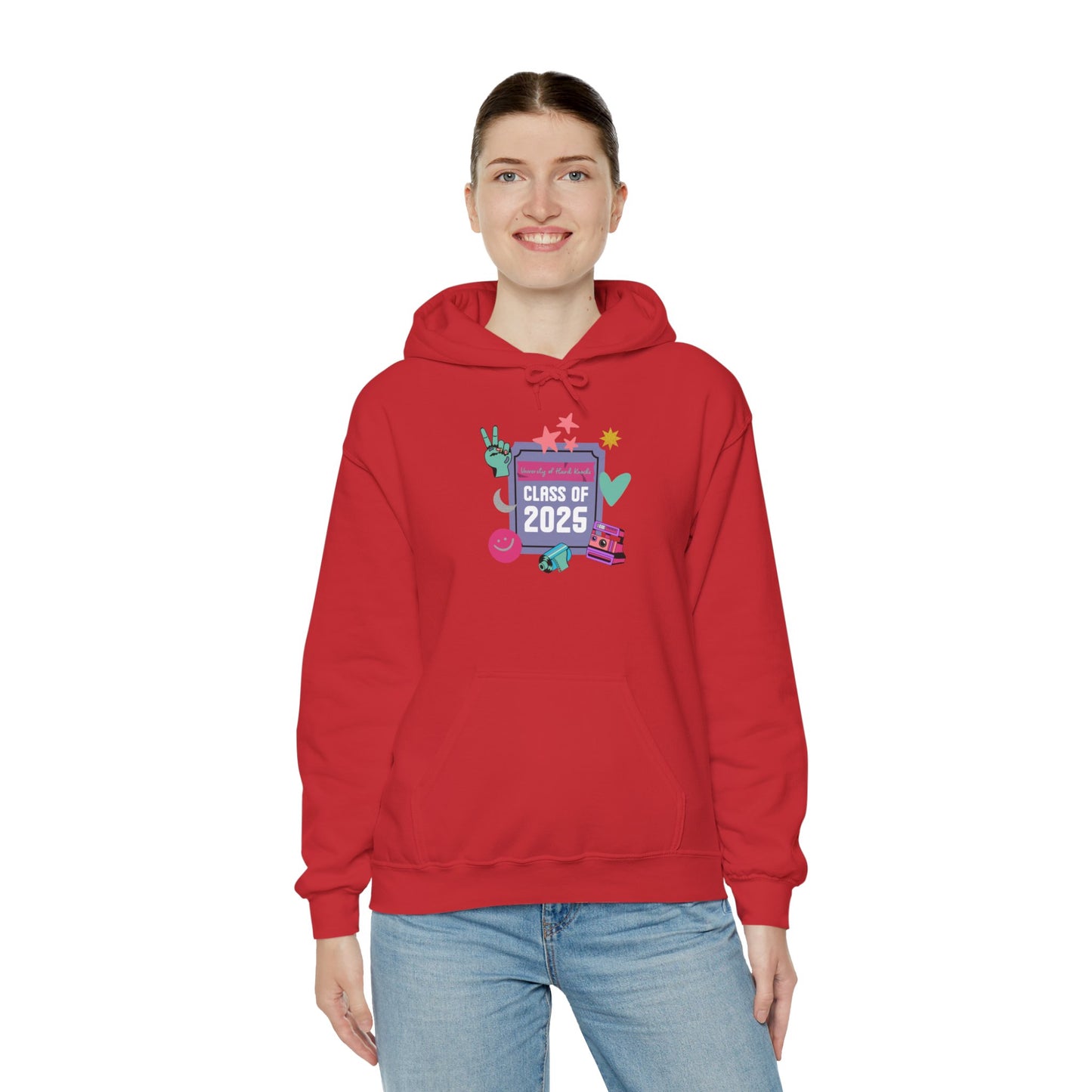 Class of 2025 Graduation Hoodie, Unisex Heavy Blend Hooded Sweatshirt, High School Graduation Gift, Casual Cool Style, College Hoodie