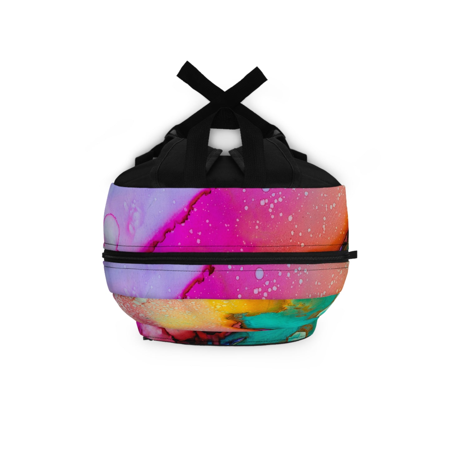 Vibrant Abstract Backpack, Colorful School Bag, Trendy Travel Backpack, Unique Gift for Art Lovers, Stylish Daily Use Backpack