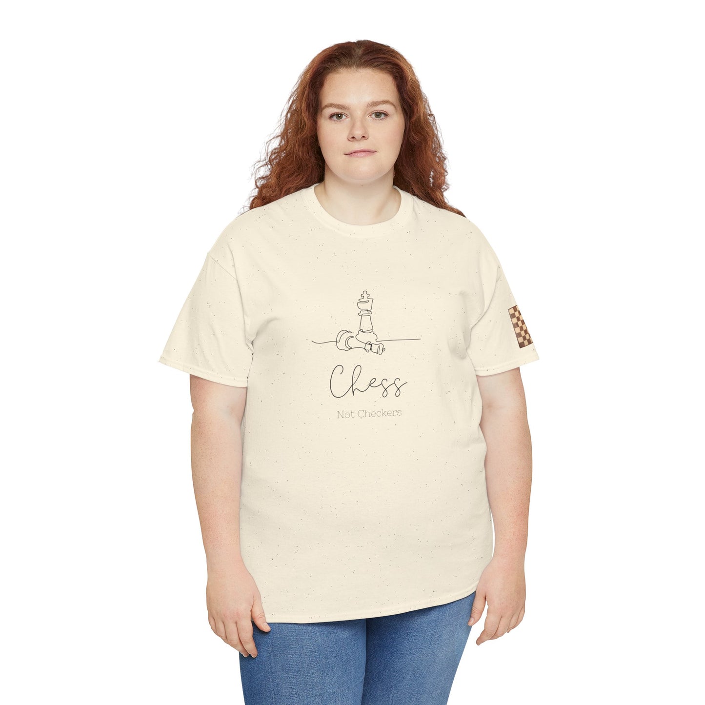 Chess Not Checkers Unisex Tee - Ethically Grown 100% Cotton - GILDAN
