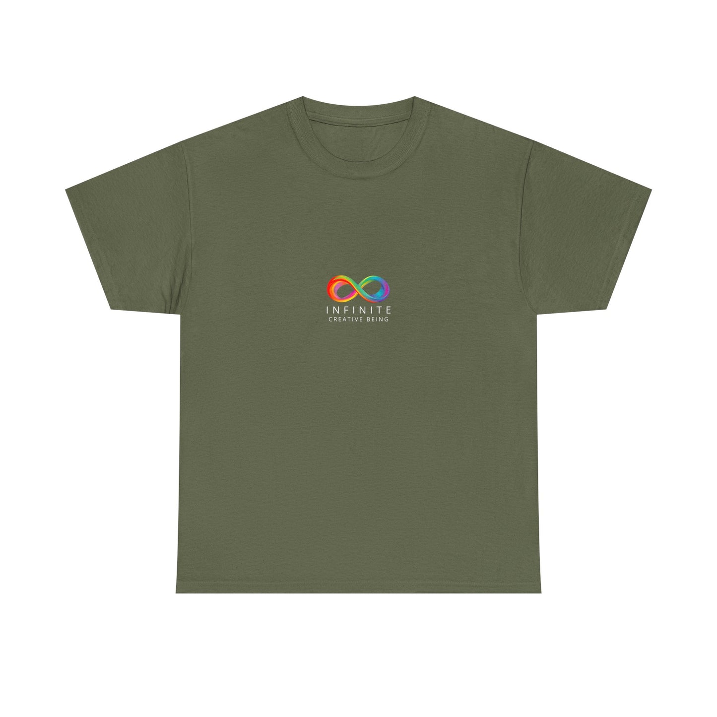 Colorful Infinite Creative Being Unisex Tee, Inclusive Fashion, Everyday Casual Wear, Gift for Friends
