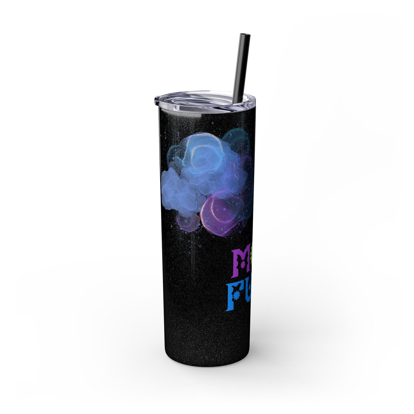 Mom Fuel Skinny Tumbler, 20oz Travel Cup, Gift for Moms, Fun Drinkware for Mothers, Perfect for Coffee and Tea
