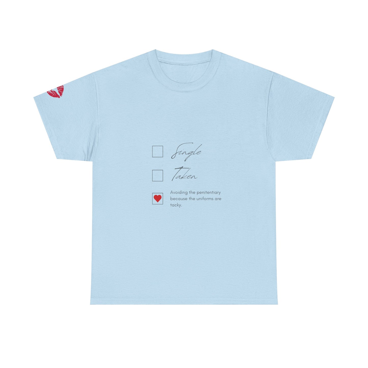 YOU ARE ART - SINGLE, TAKEN... Artistic Unisex Cotton Tee with Heartfelt Prints, Casual Wear, Gift for Artists, Streetwear, Inspirational Fashion