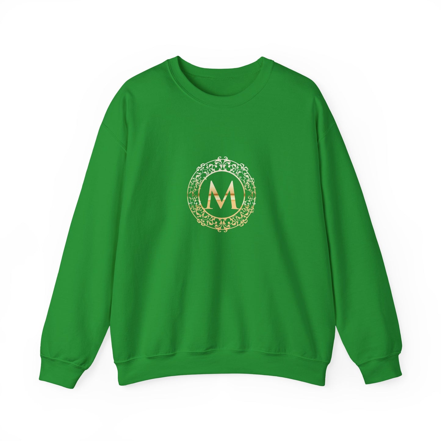 M LOGO - Mia Pruitt Monogrammed Heavy Blend Crewneck Sweatshirt