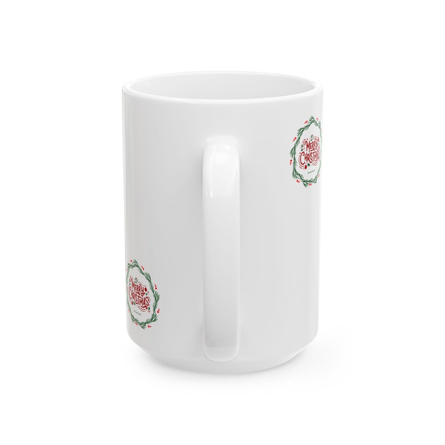 Meowy Christmas Merry Christmas Cat Mug, Cute Kitty Coffee Cup, Holiday Drinkware, Cat Lover Gift, Festive Ceramic Mug