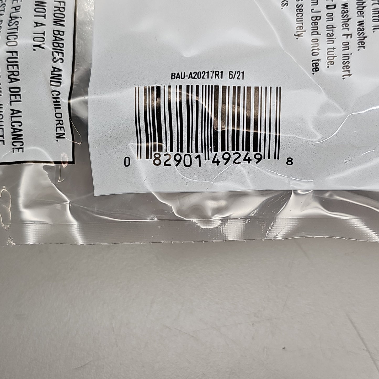 ACE End Outlet Tee & Tailpiece 5-PK 1.5" AH20217 49249 (New)