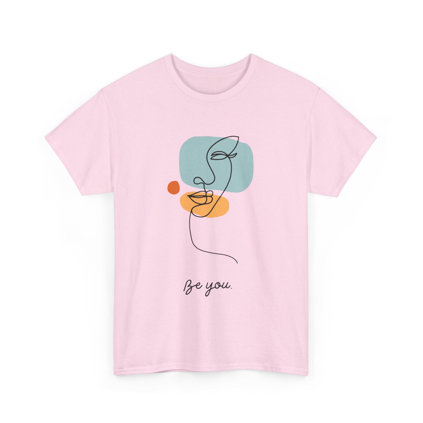 Minimalist Be You Tee, Unisex Cotton T-Shirt, Inspirational Graphic Tee, Gift for Friends, Casual Everyday Wear, Self-Love Apparel