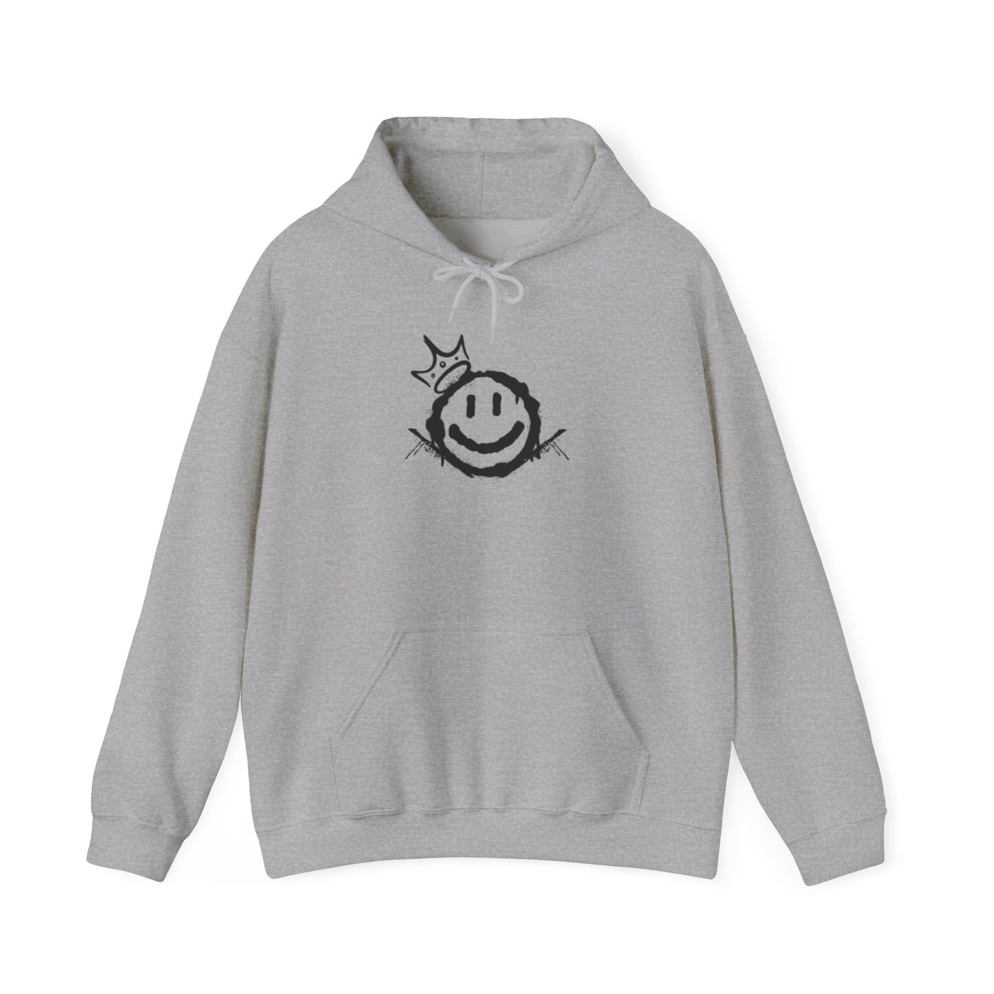 Smiling Crown Hoodie - Unisex Heavy Blend™ Hooded Sweatshirt