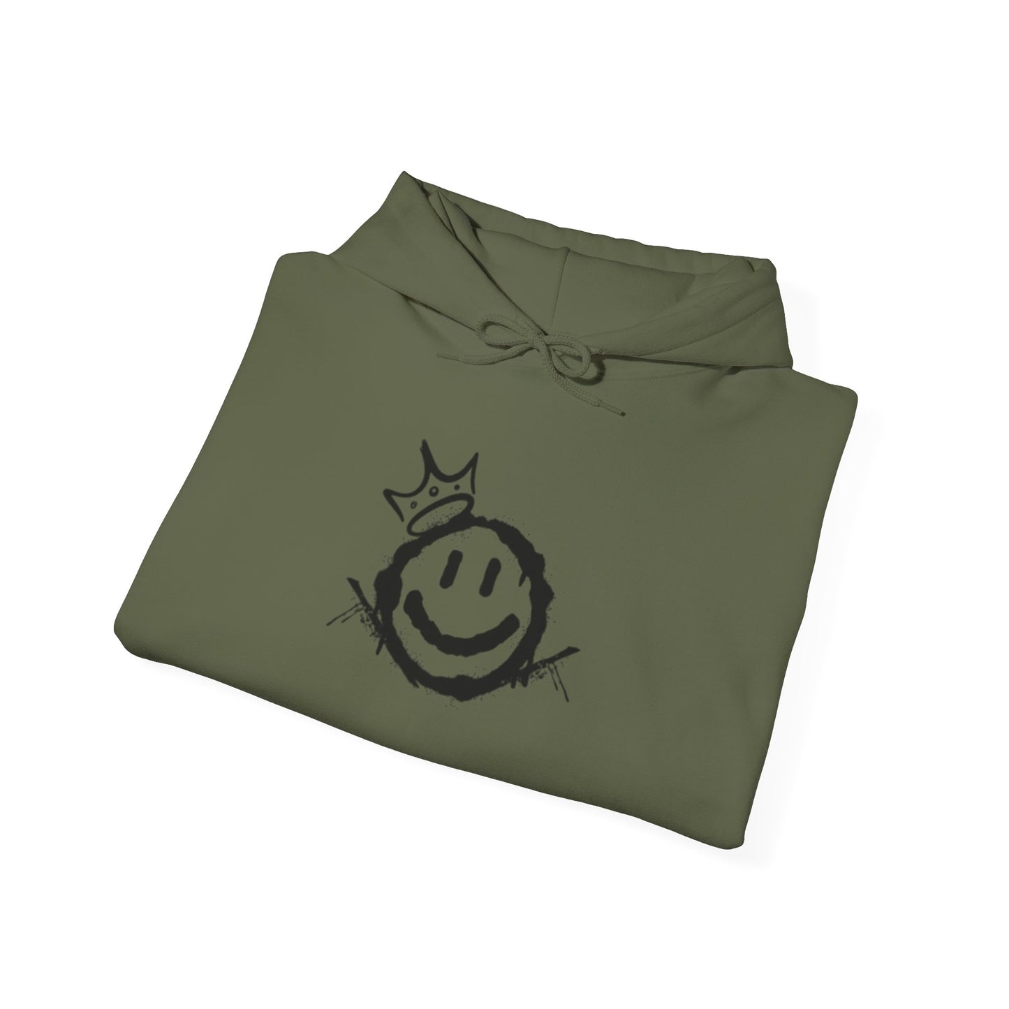 Smiling Crown Hoodie - Unisex Heavy Blend™ Hooded Sweatshirt