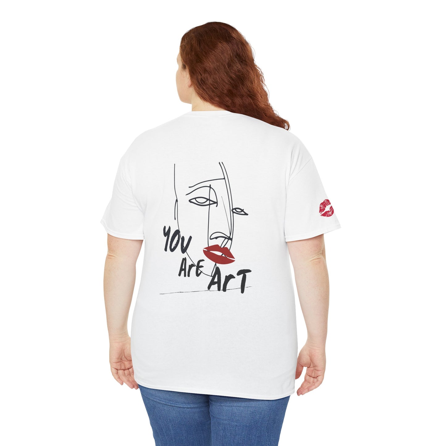 YOU ARE ART - SINGLE, TAKEN... Artistic Unisex Cotton Tee with Heartfelt Prints, Casual Wear, Gift for Artists, Streetwear, Inspirational Fashion